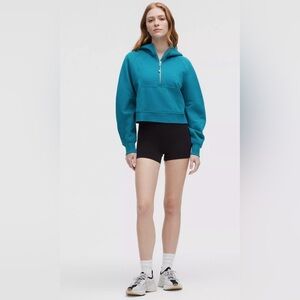 Lululemon Scuba 1/2 Zip Pullover - Teal - 2nd release